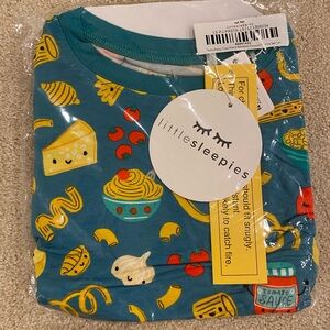 Little sleepies pasta pajama set